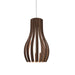 Accord Lighting - One Light Pendant - Barrel - American Walnut- Union Lighting Luminaires Decor