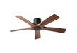 Modern Forms Fans Canada - 54" Ceiling Fan - Aviator 5 - Matte Black/Distressed Koa- Union Lighting Luminaires Decor