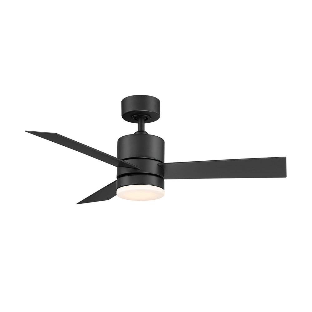 Modern Forms Fans Canada - 44" Ceiling Fan - Axis - Matte Black- Union Lighting Luminaires Decor