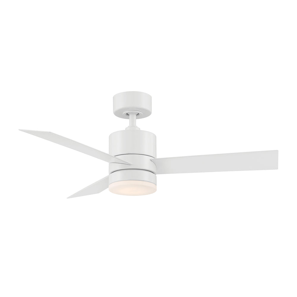 Modern Forms Fans Canada - 44" Ceiling Fan - Axis - Matte White- Union Lighting Luminaires Decor