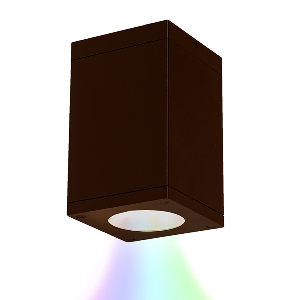 W.A.C. Canada - LED Flush Mount - Cube Arch - Bronze- Union Lighting Luminaires Decor