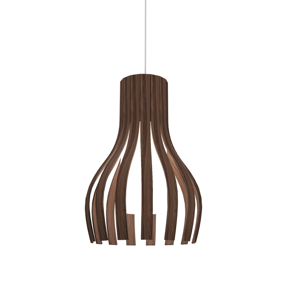 Accord Lighting - One Light Pendant - Barrel - American Walnut- Union Lighting Luminaires Decor