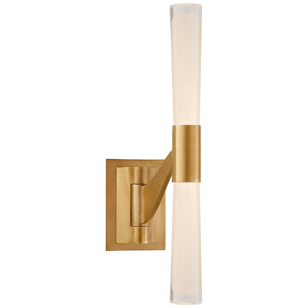 Visual Comfort Signature Canada - LED Wall Sconce - Brenta - Hand-Rubbed Antique Brass- Union Lighting Luminaires Decor