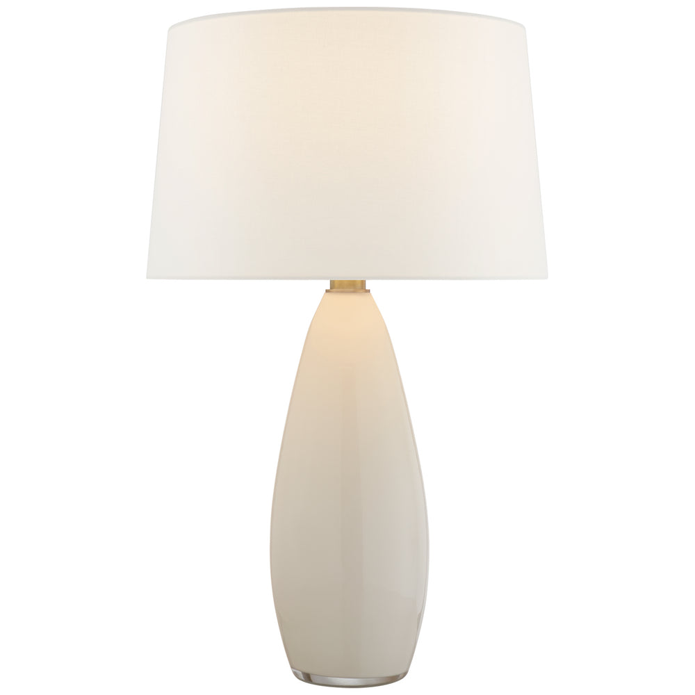 Visual Comfort Signature Canada - One Light Table Lamp - Myla - White Glass- Union Lighting Luminaires Decor