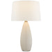 Visual Comfort Signature Canada - One Light Table Lamp - Myla - White Glass- Union Lighting Luminaires Decor