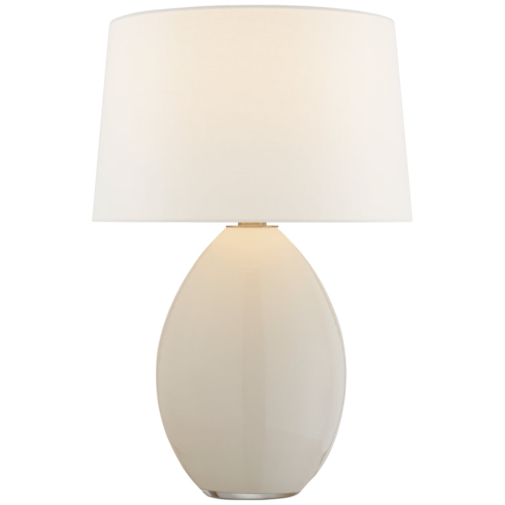 Visual Comfort Signature Canada - One Light Table Lamp - Myla - White Glass- Union Lighting Luminaires Decor