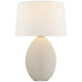 Visual Comfort Signature Canada - One Light Table Lamp - Myla - White Glass- Union Lighting Luminaires Decor