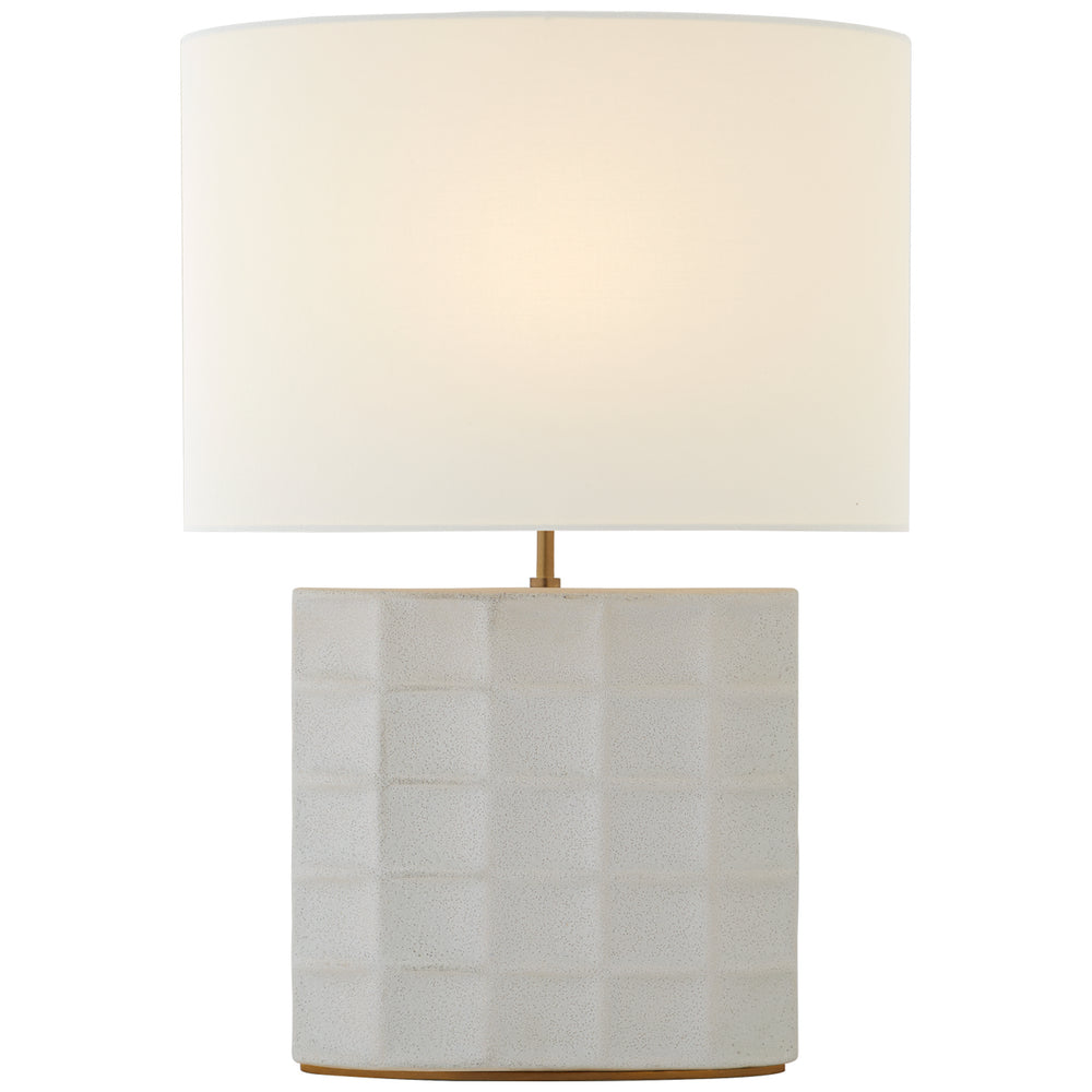 Visual Comfort Signature Canada - One Light Table Lamp - Struttura - Porous White- Union Lighting Luminaires Decor