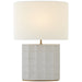Visual Comfort Signature Canada - One Light Table Lamp - Struttura - Porous White- Union Lighting Luminaires Decor