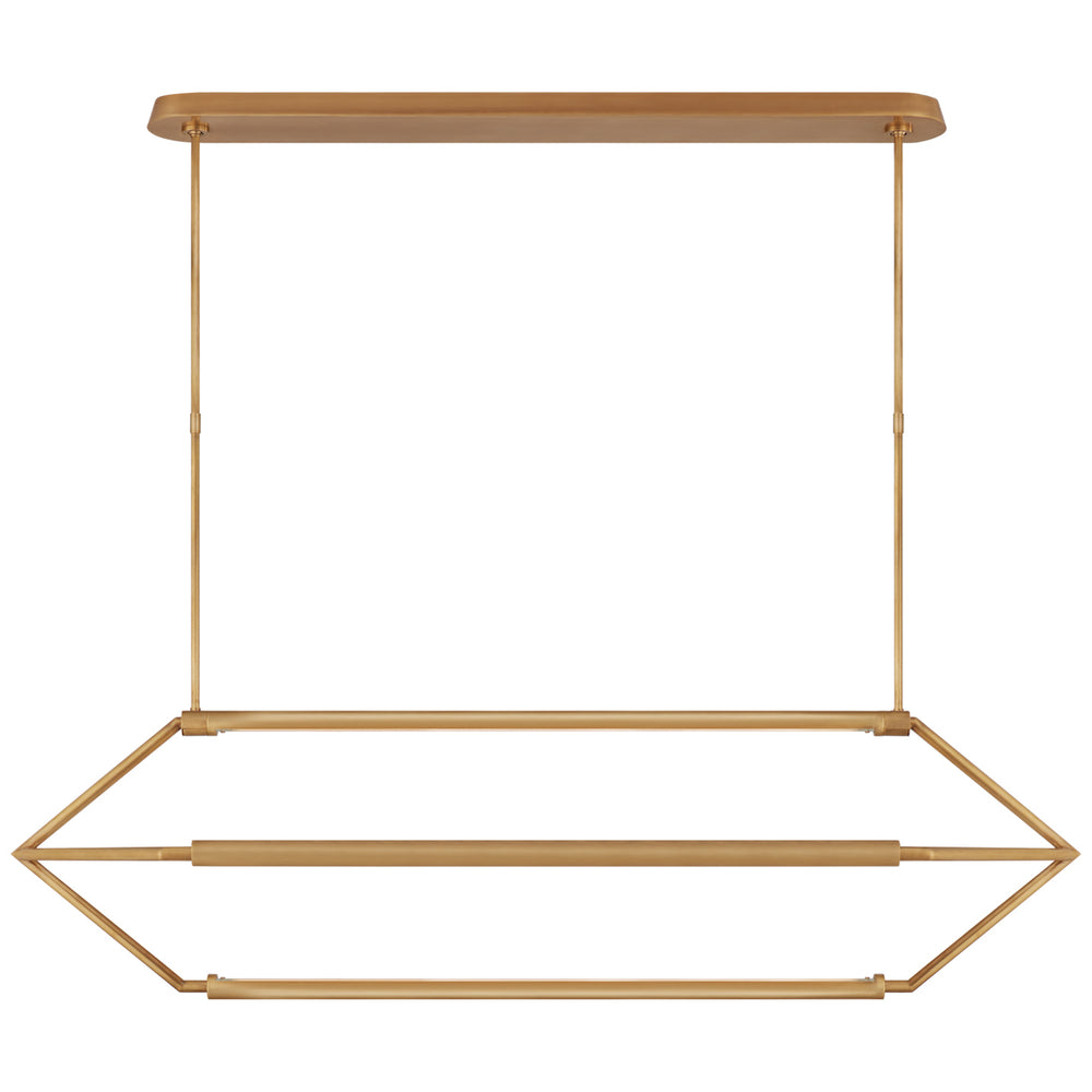 Visual Comfort Signature Canada - LED Linear Lantern - Appareil - Antique-Burnished Brass- Union Lighting Luminaires Decor