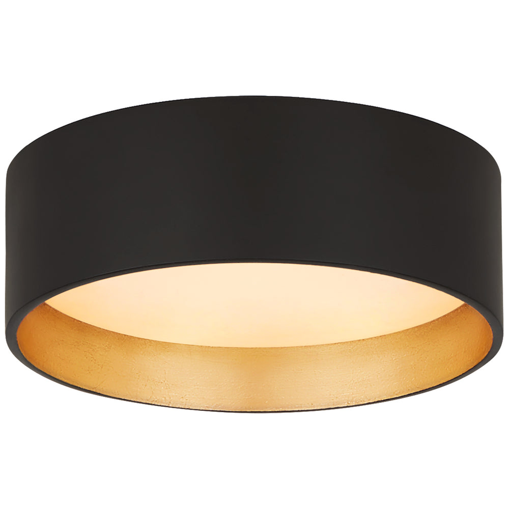 Visual Comfort Signature Canada - LED Flush Mount - Shaw - Matte Black- Union Lighting Luminaires Decor