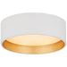 Visual Comfort Signature Canada - LED Flush Mount - Shaw - Matte White- Union Lighting Luminaires Decor