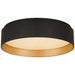 Visual Comfort Signature Canada - LED Flush Mount - Shaw - Matte Black- Union Lighting Luminaires Decor