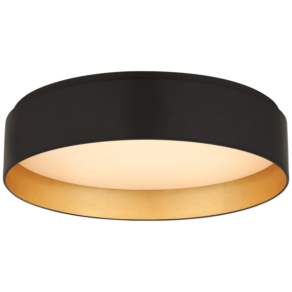 Visual Comfort Signature Canada - LED Flush Mount - Shaw - Matte Black- Union Lighting Luminaires Decor