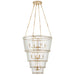Visual Comfort Signature Canada - 12 Light Chandelier - Cadence - Hand-Rubbed Antique Brass- Union Lighting Luminaires Decor
