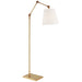 Visual Comfort Signature Canada - One Light Floor Lamp - Graves - Hand-Rubbed Antique Brass- Union Lighting Luminaires Decor