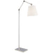 Visual Comfort Signature Canada - One Light Floor Lamp - Graves - Polished Nickel- Union Lighting Luminaires Decor