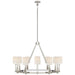 Visual Comfort Signature Canada - 12 Light Chandelier - Alpha - Polished Nickel- Union Lighting Luminaires Decor