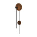 Accord Lighting - One Light Wall Lamp - Dot - Imbuia- Union Lighting Luminaires Decor