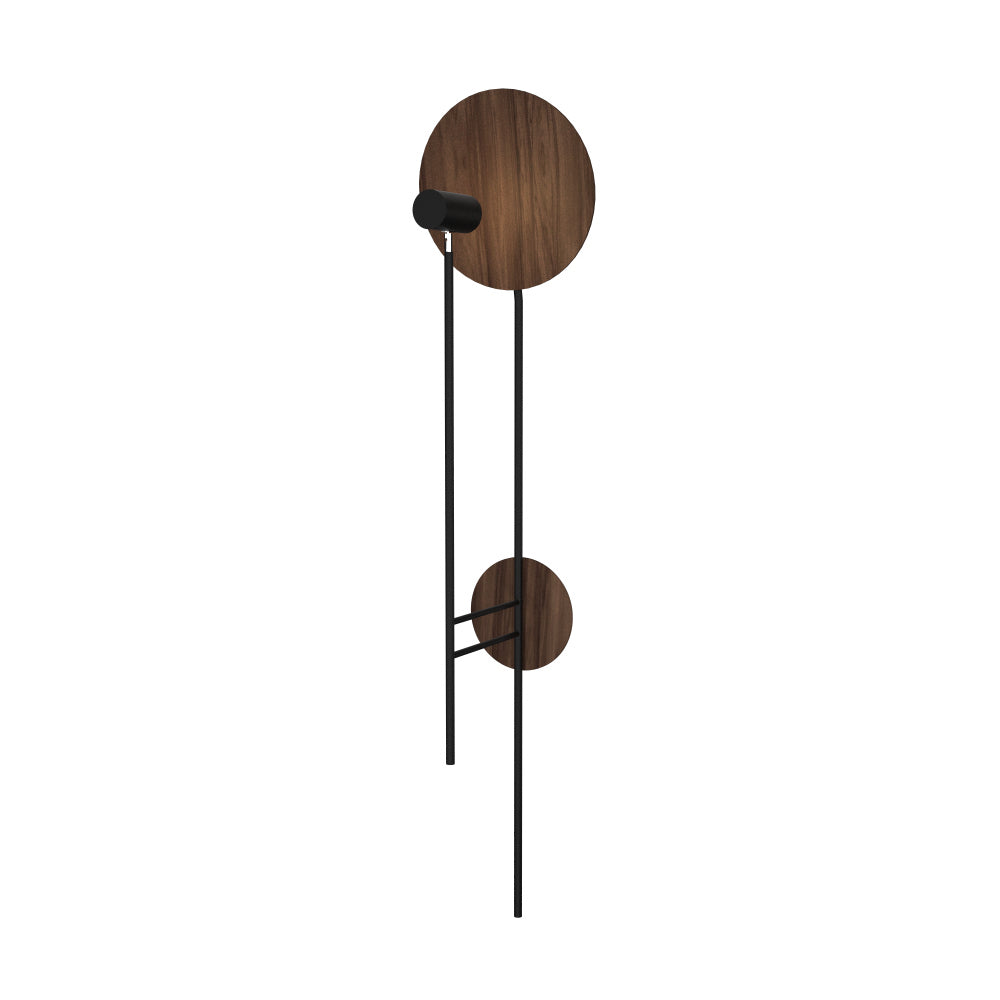 Accord Lighting - One Light Wall Lamp - Dot - American Walnut- Union Lighting Luminaires Decor
