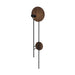 Accord Lighting - One Light Wall Lamp - Dot - American Walnut- Union Lighting Luminaires Decor