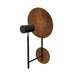 Accord Lighting - One Light Wall Lamp - Dot - Imbuia- Union Lighting Luminaires Decor