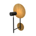 Accord Lighting - One Light Wall Lamp - Dot - Louro Freijo- Union Lighting Luminaires Decor