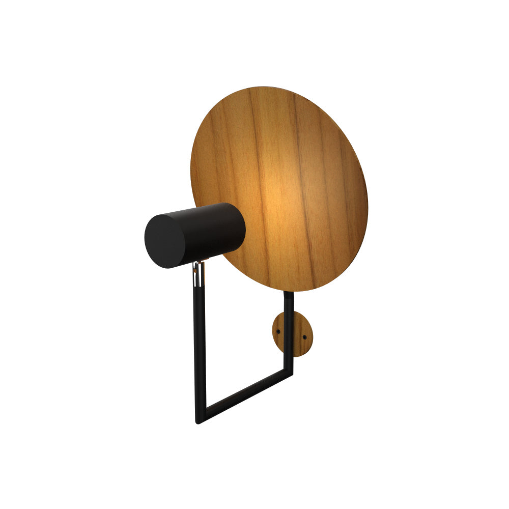 Accord Lighting - One Light Wall Lamp - Dot - Teak- Union Lighting Luminaires Decor