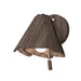 Accord Lighting - One Light Wall Lamp - Fuchsia - American Walnut- Union Lighting Luminaires Decor