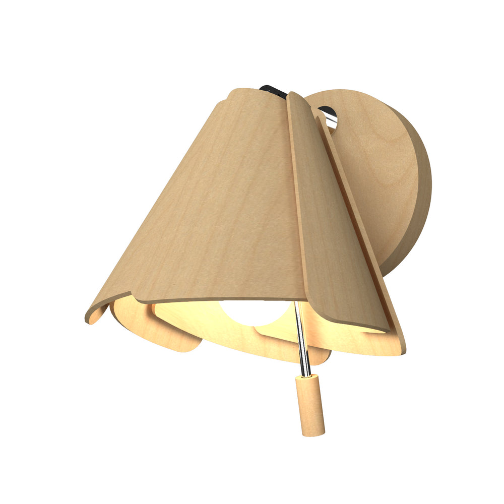 Accord Lighting - One Light Wall Lamp - Fuchsia - Maple- Union Lighting Luminaires Decor