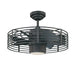 "Kendal Canada - 23"Ceiling Fan - Enclave Led - Natural Iron- Union Lighting Luminaires Decor"