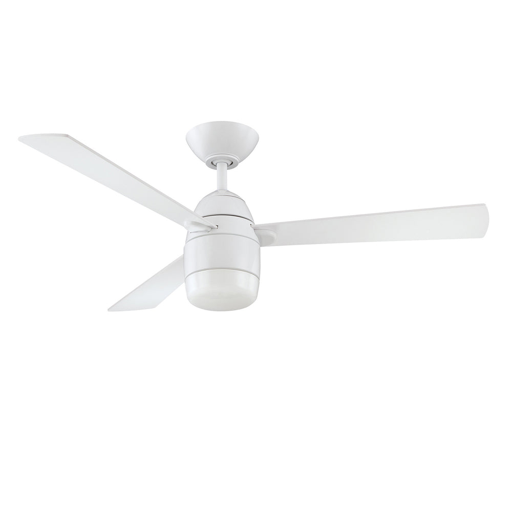 Kendal Canada - 42"Ceiling Fan - Antron Led - White- Union Lighting Luminaires Decor