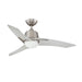 Kendal Canada - 44"Ceiling Fan - Scimitar Led - Satin Nickel- Union Lighting Luminaires Decor
