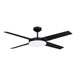 Kendal Canada - 52"Ceiling Fan - Lopro - Black- Union Lighting Luminaires Decor