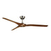 Kendal Canada - 60"Ceiling Fan - Radical - Satin Nickel- Union Lighting Luminaires Decor