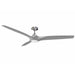 "Kendal Canada - 60"Ceiling Fan - Paladin - Satin Nickel- Union Lighting Luminaires Decor"