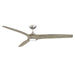 "Kendal Canada - 60"Ceiling Fan - Paladin - Satin Nickel- Union Lighting Luminaires Decor"