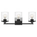Quoizel - Three Light Bath - Abner - Matte Black- Union Lighting Luminaires Decor
