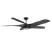 "Kendal Canada - 60"Ceiling Fan - Titus - Black- Union Lighting Luminaires Decor"