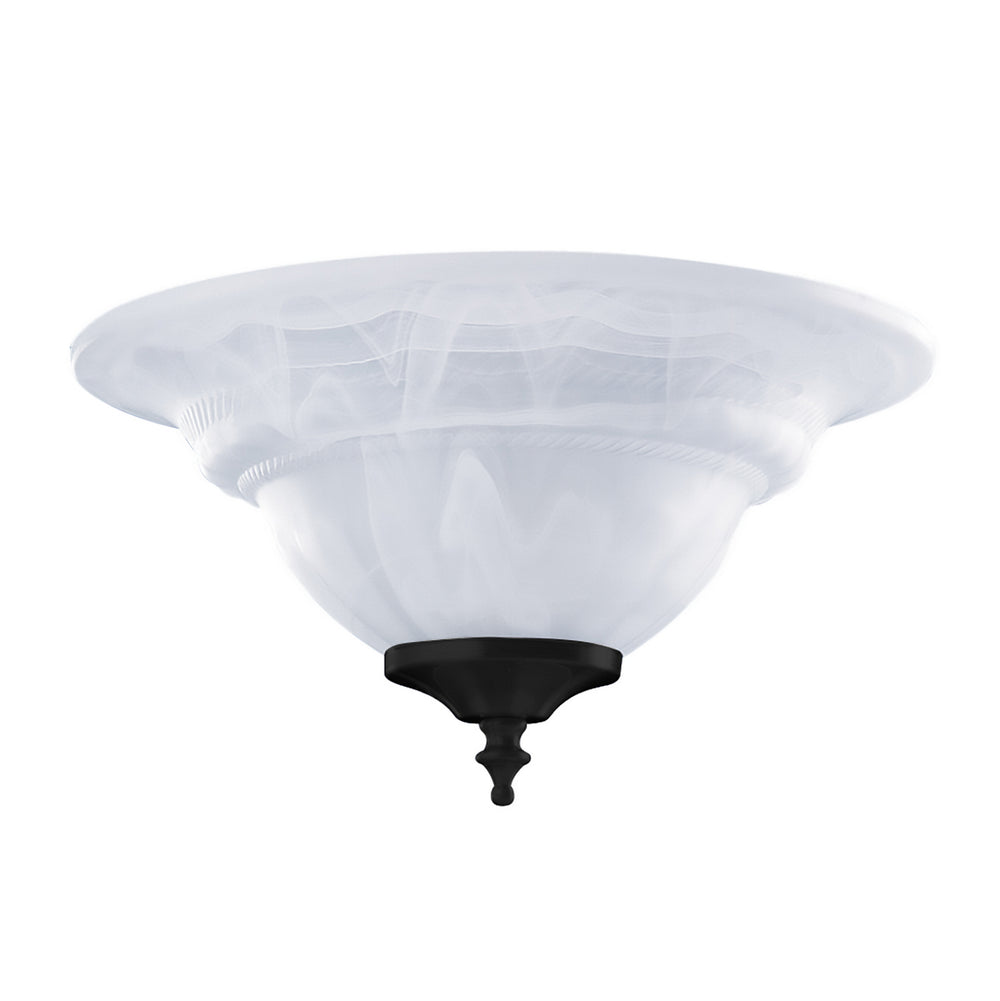 Kendal Canada - Three Light Fan Light Kit - Light Kit - Natural Iron- Union Lighting Luminaires Decor