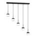 Kendal Canada - Five Light Bar - Nuon - Black- Union Lighting Luminaires Decor