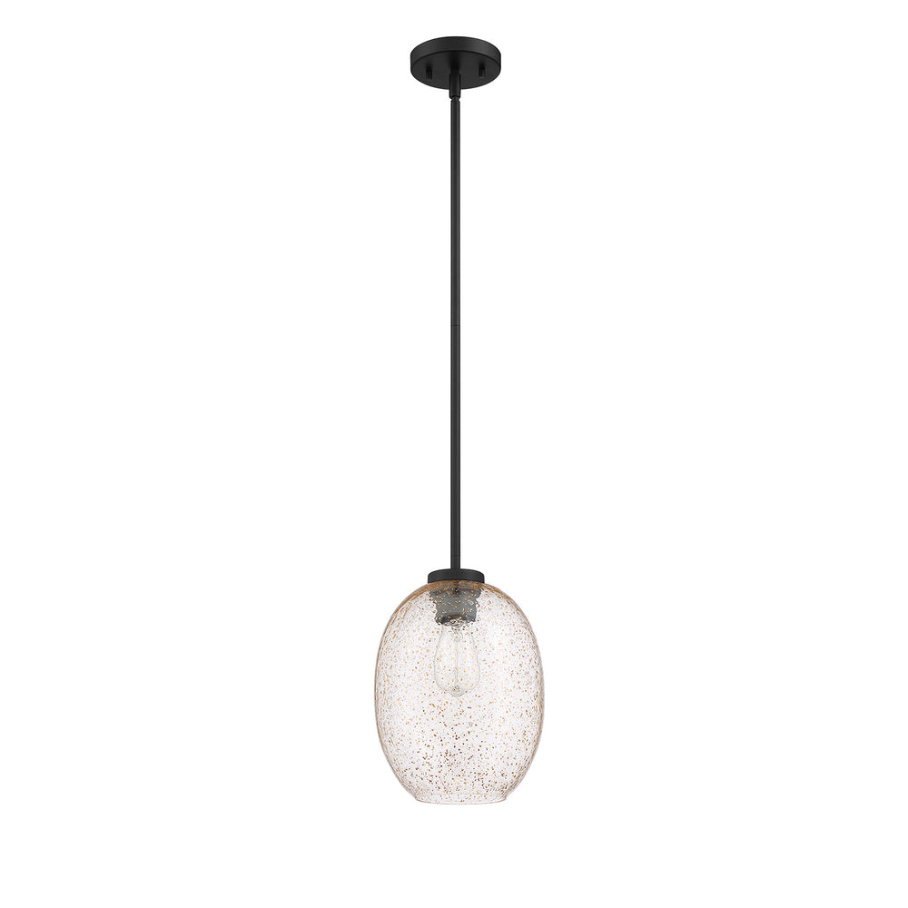 Kendal Canada - One Light Pendant - Razzle - Black- Union Lighting Luminaires Decor