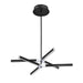 Kendal Canada - LED Pendant - Stykx - Black & Chrome- Union Lighting Luminaires Decor