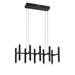 Kendal Canada - LED Pendant - Verticals - Black- Union Lighting Luminaires Decor