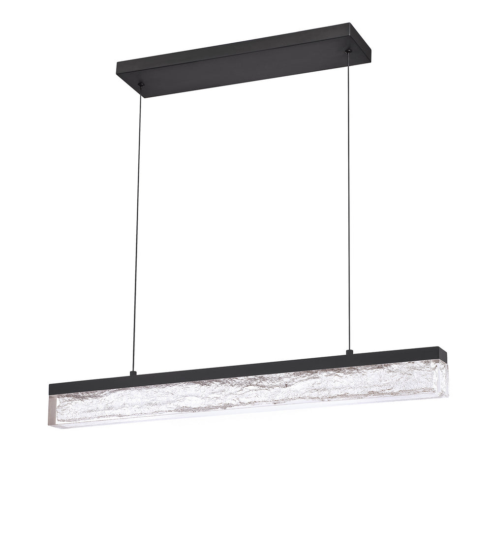 Kendal Canada - LED Pendant - Black Ice - Black- Union Lighting Luminaires Decor