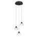 Kendal Canada - LED Pendant Pan - Geo - Black- Union Lighting Luminaires Decor
