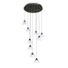 Kendal Canada - LED Pendant Pan - Geo - Black- Union Lighting Luminaires Decor