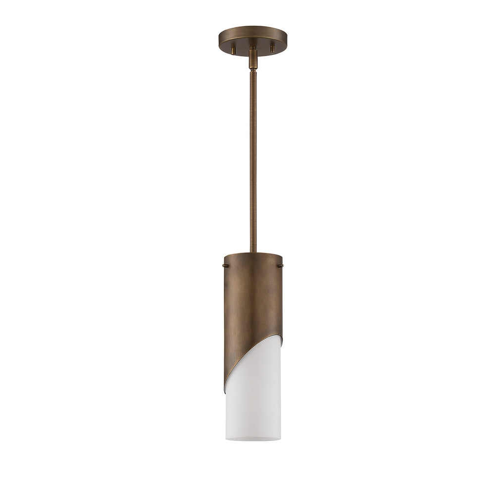 Kendal Canada - One Light Pendant - Callisto - Brass- Union Lighting Luminaires Decor