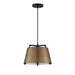 Kendal Canada - One Light Pendant - Sky - Brass & Black- Union Lighting Luminaires Decor