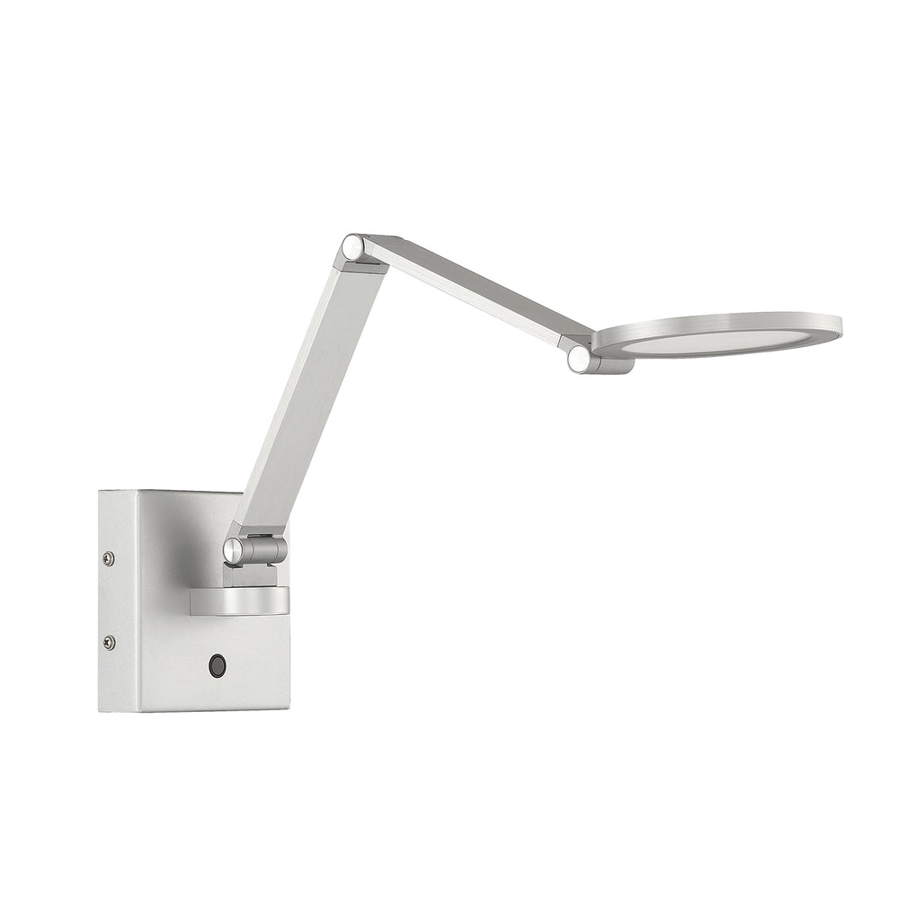 Kendal Canada - LED Swing Arm Wall Lamp - Roundo - Aluminum- Union Lighting Luminaires Decor